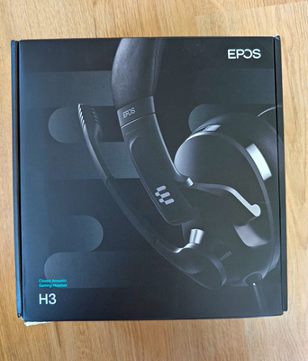 EPOS H3 Closed Gaming-Headset 3,5 mm mit Boom-Mikrofon, Schwarz