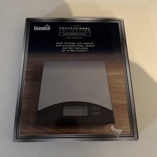 Dunelm electronic scales 8kg Capacity LCD FREE POST NEW