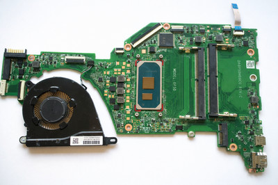 i3 Hp Laptop Mother Board and fan For hp laptop model 15-dy1032wm/HP 15 dy1031wm