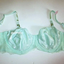 Victoria's Secret Dream Angels Unlined Push Up Without Padding Bra shimmer mint