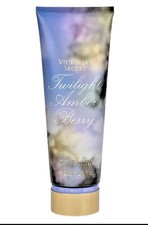 VICTORIA  S SECRET TWILIGHT AMBER BERRY FRAGRANCE BODY LOTION CREAM 8 oz New