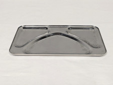 British Army Military Stainless Steel Canteen Galley Food Serving Mess Tray