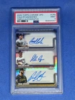 2025 Topps Chrome NOLAN RYAN PAUL SKENES PSA 9 Triple Auto card #/25 Autograph