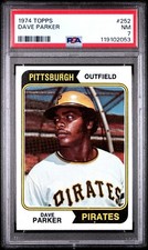 1974 Topps Dave Parker RC Rookie #252 PSA 7