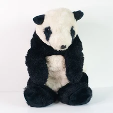 Folkmanis Folktails Furry Folk Puppet Panda Bear 25" Full Body Large Plush Vtg