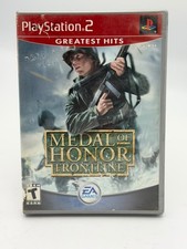 Medal of Honor Frontline Sony PS2 Greatest Hits Game Case & Disc Tested EA