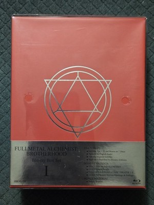 Fullmetal Alchemist Brotherhood Box Set 1 Bluray Aniplex Of America AoA **NEW**