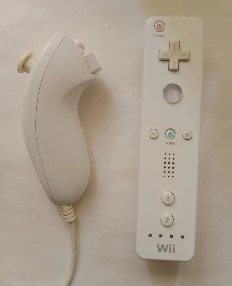 Manette Wiimote et Nunchuk - RVL-003 RVL -004 pour console WII - Lot 01 - Photo 1/3