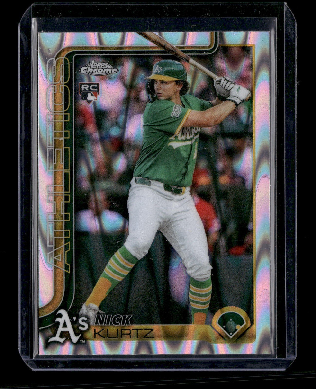 2025 Topps Chrome Update #USC178 RayWave Refractor Nick Kurtz