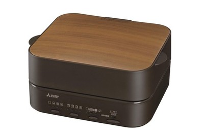 Mitsubishi Electric Bread Oven TO-ST1-T Retro Brown Toaster 930W New