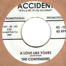 Contenders A Love Like Your Carver (with home made label) Soul Northern Motown