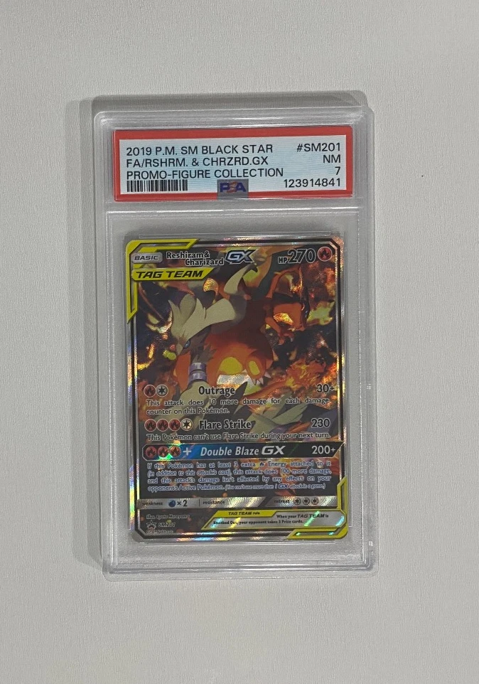 Reshiram Pokémon TCG Professional Sports Authenticator (PSA