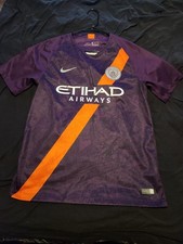 Manchester City 2018/2019 England Third Soccer Jersey Size M
