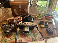 Vintage Camera Lot With Kam Ra 623 Bag Yashica Kodak
