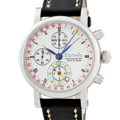 Sothis Chronograph 097002-W Stainless Steel 40mm White Dial Automatic #HDW1278