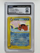 Pokémon Guinness World Record 1/1 - (2003) SEAKING #59/147 AQUAPOLIS on eBay