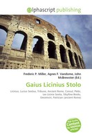 Frederic P. Miller (U. A.) | Gaius Licinius Stolo | Taschenbuch | Englisch