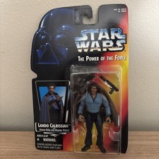 Star Wars LANDO CALRISSIAN 1995 Power of The Force Action Figure Kenner SEALED