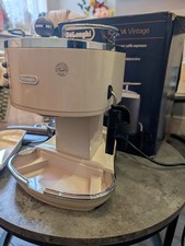 De’Longhi Icona Vintage Pump Espresso Machine Basically Brand NEW MINOR USUAGE!