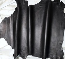 LEDER TIP 40383-UD,  Lederreste, 1 Lederhaut 0,6mm, anthrazitschwarz nappa