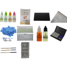 Gold Testing Kit 10k 14k 18k 22k Stone Ring Coin Bar Bullion Jewelry Acid Tester