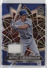 2021 Spectra Epic Legends Materials Hyper Prizm 54/75 Robin Yount HOF 0s1o