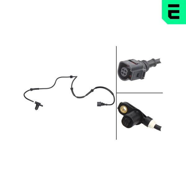 ABS Sensor Raddrehzahl Optimal 06-S152 FüR 7M9 Sharan Ford Seat 7M8 7V8 WGR 7V9-image
