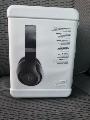 Beats Studio Pro Wireless Bluetooth Headphones Black, Active Noise