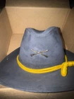 Henschel Leather Civil War Officer's Reenactment Hat Size XL