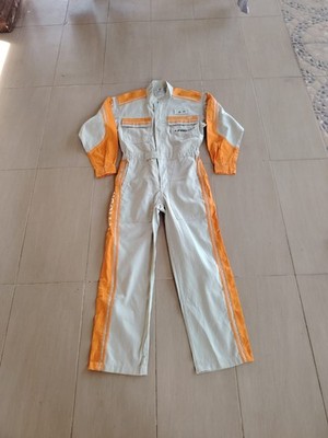 Vintage Toyota Corolla Tecno TRD Overalls Jumpsuit Tag Size M Japan