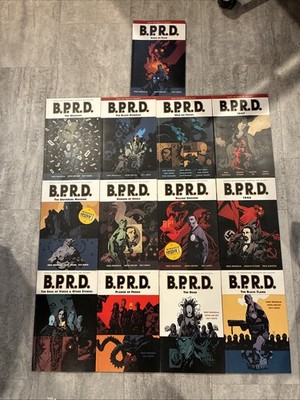DARK HORSE BPRD HELL ON EARTH VOL 2 - 14 TPB missing GRAPHIC NOVEL LOT SET