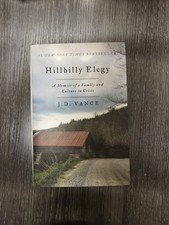 J.D. Vance Hillbilly Elegy Memoir Hardcover 2...