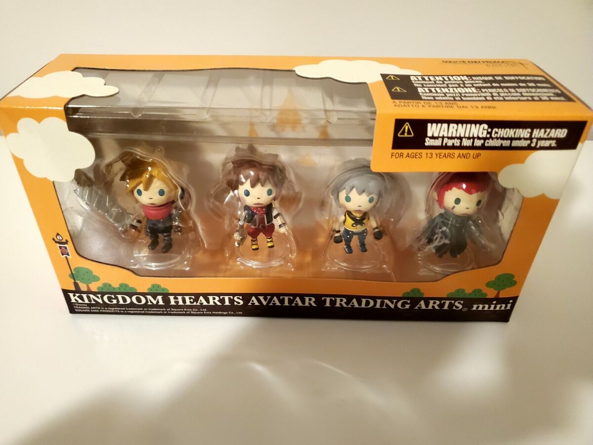 Kingdom Hearts Mini Avatar Trading Arts Figures