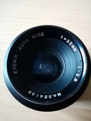  Eyemik Auto Wide Angle Lens, 35 mm F : 2.8, Weitwinkelobjektiv - OVP - TOP!! 