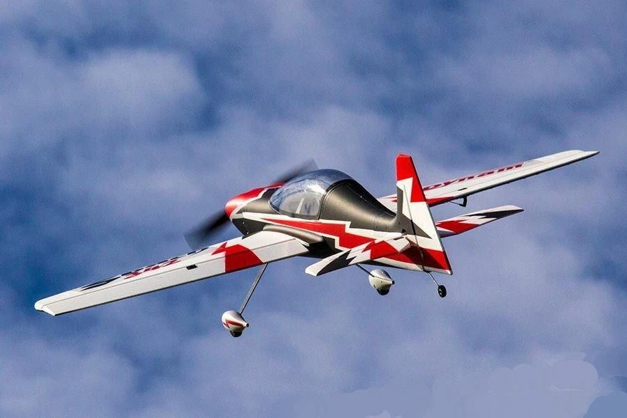 Avión deportivo Dynam Sbach 342 4S RC acrobático 3D 1250 mm envergadura Foto 3 de 4