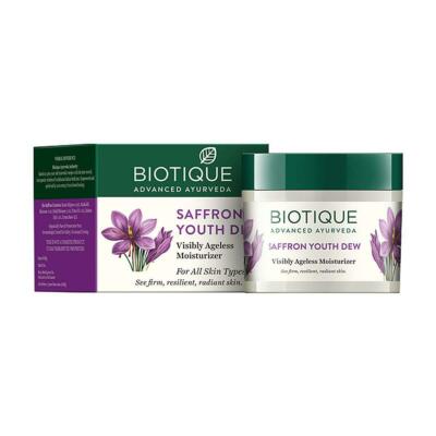 Biotique Bio Safran Dew Youthful Nourishing Day Cream 50G