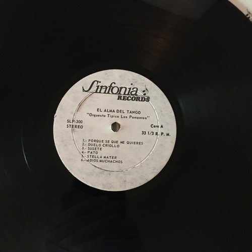 Orquesta Tipica Los Pamperos El Alma Del Tango Sinfonia Cuba Miami Rare - Picture 2 of 4