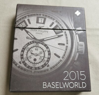 Patek Philippe Seltene Box Technische Präsentation Presse Basel 2015 Guter Zustand