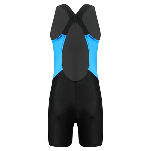 Kids Girls Short Jumpsuit Rash Guard Swimwear Water Sports Swimsuit One-piece - Picture 45 of 50