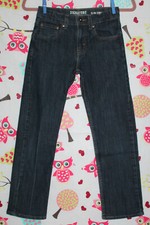 Signature Levi's Boys 12 Reg. Slim Straight Adj. Waist Blue Jeans EUC 