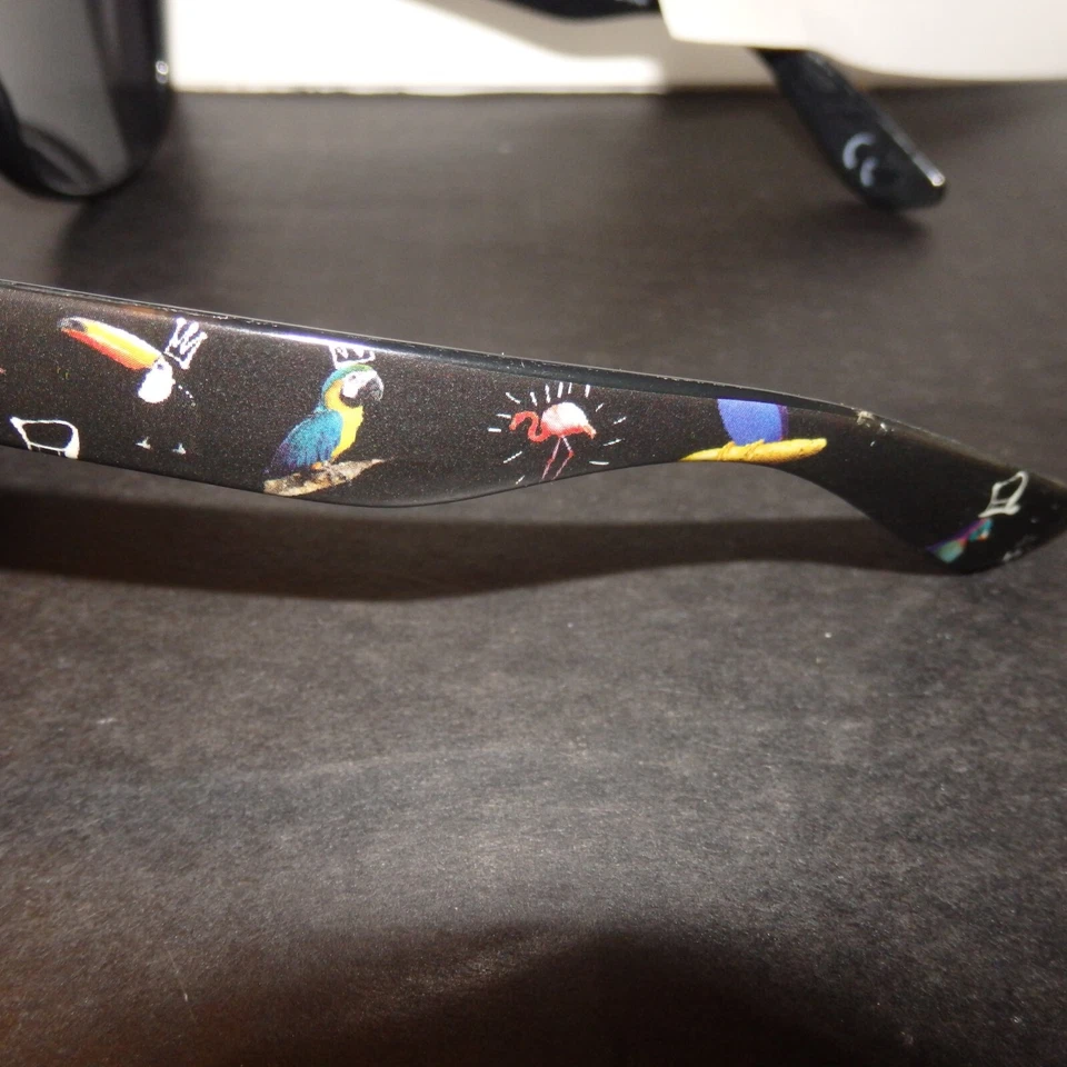 Gafas de sol extremadamente raras para hombre Neff x Mac Miller con estampado de pájaros 2014 Foto 4 de 4