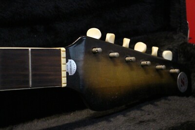 USED Zenon ES-70 Offset Style Electric Guitar Body & Neck Gold