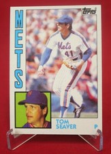 Tom Seaver 1984 Baseball Card TOPPS #740 NM-MT