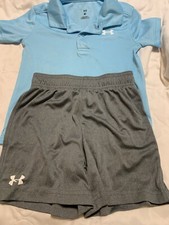 Under Armour Boys Shirt And Shorts Size 4T