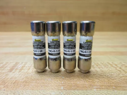 Buss FNQ-R-1-1/4 Bussmann Fuse Cross Ref 6F112 (Pack of 4)