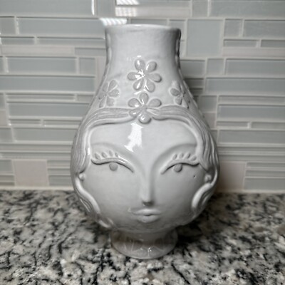 JONATHAN ADLER Utopia Caesar Cornelia Stoneware Vase Reversible