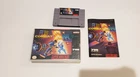Street Combat (SNES) - Includes Box and Manual