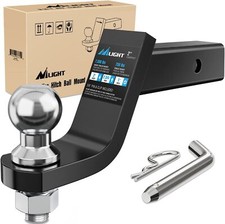 Nilight Hitch Ball Mount With 2 Inch Ball 2 Inch Shank 7500 Lbs 4 Inch Drop Nilight Hitch Ball Mount With 2 Inch Ball 2 Inch Shank 7500 Lbs 4 Inch Drop