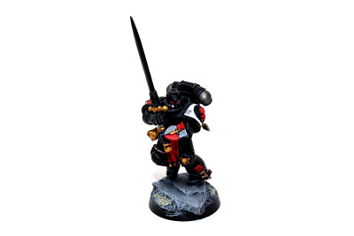 Warhammer Space Marines Black Templar Emperors Champion Custom A31