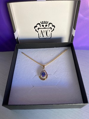 Angus \u0026 Coote 9ct Gold Tanzanite 